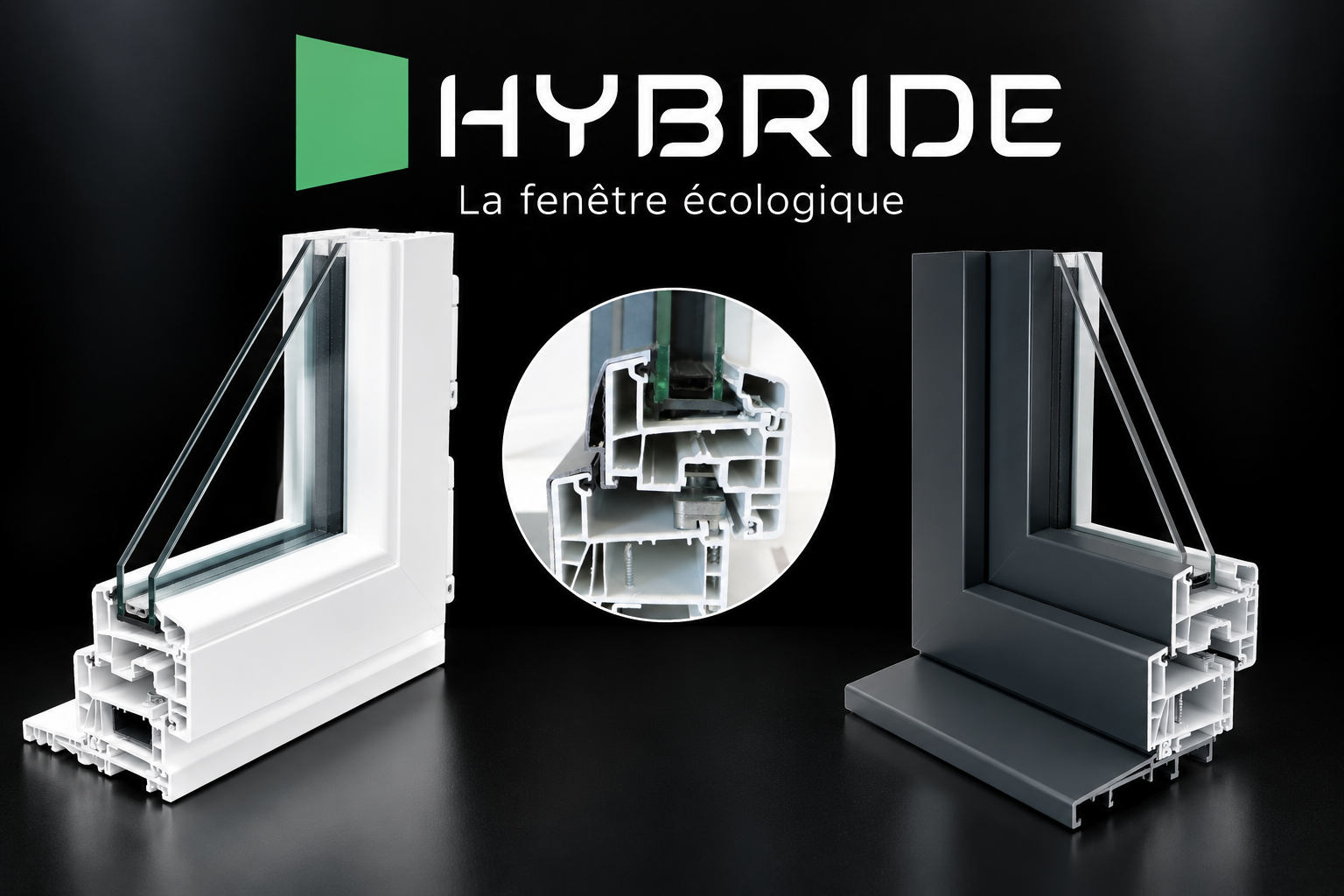 HYBRIDE (PVC/ALU)